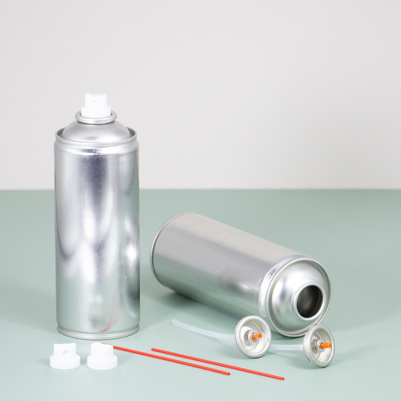 empty aerosol tin can