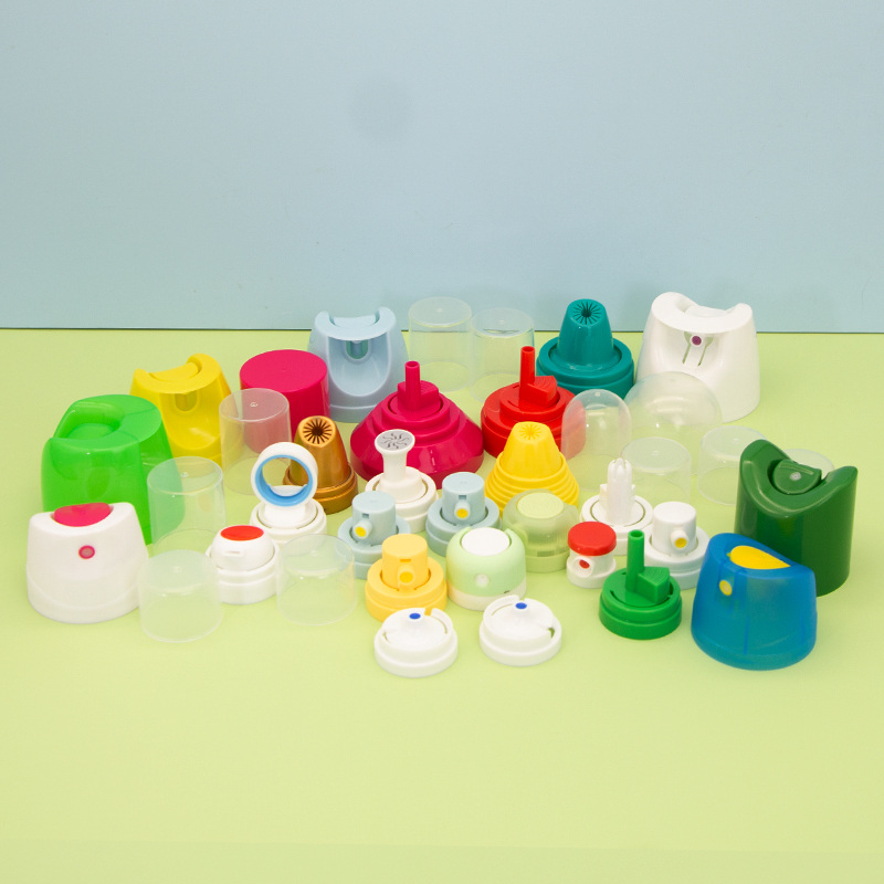 plastic caps for aerosol cans