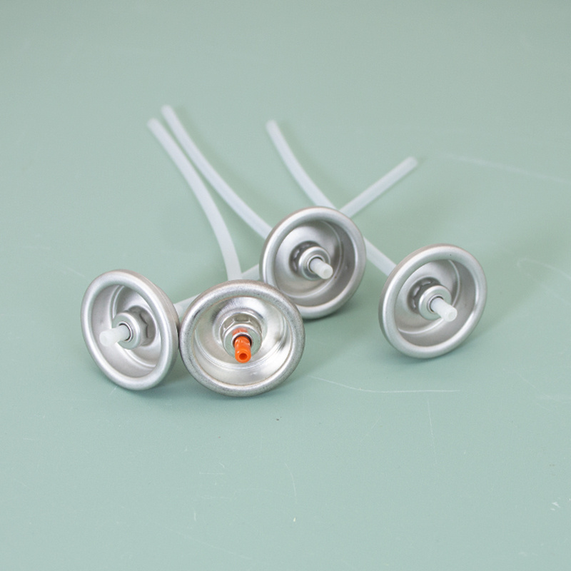 Paint spray can valve