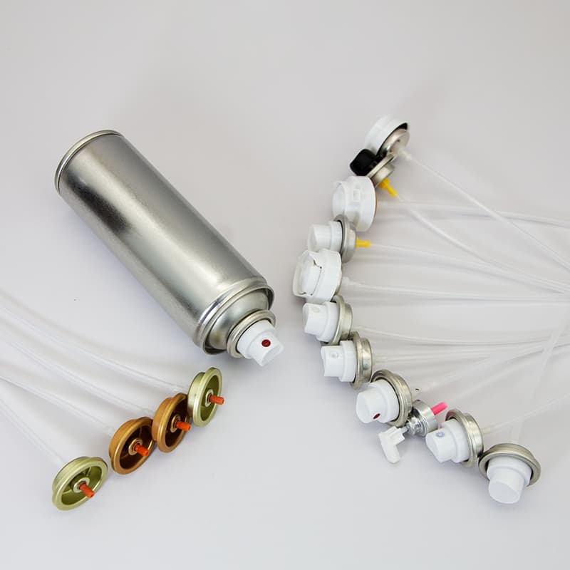 Oil dissolver aerosol valve