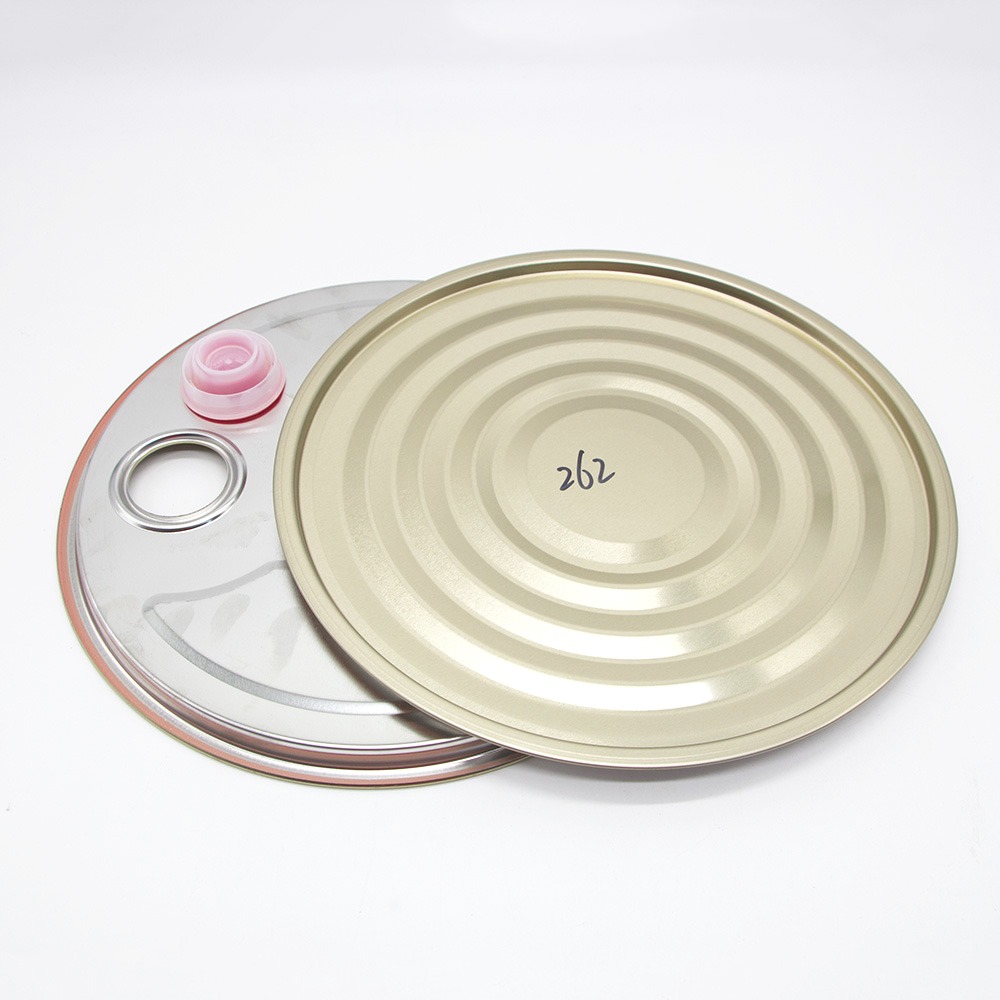 Steel pail lid